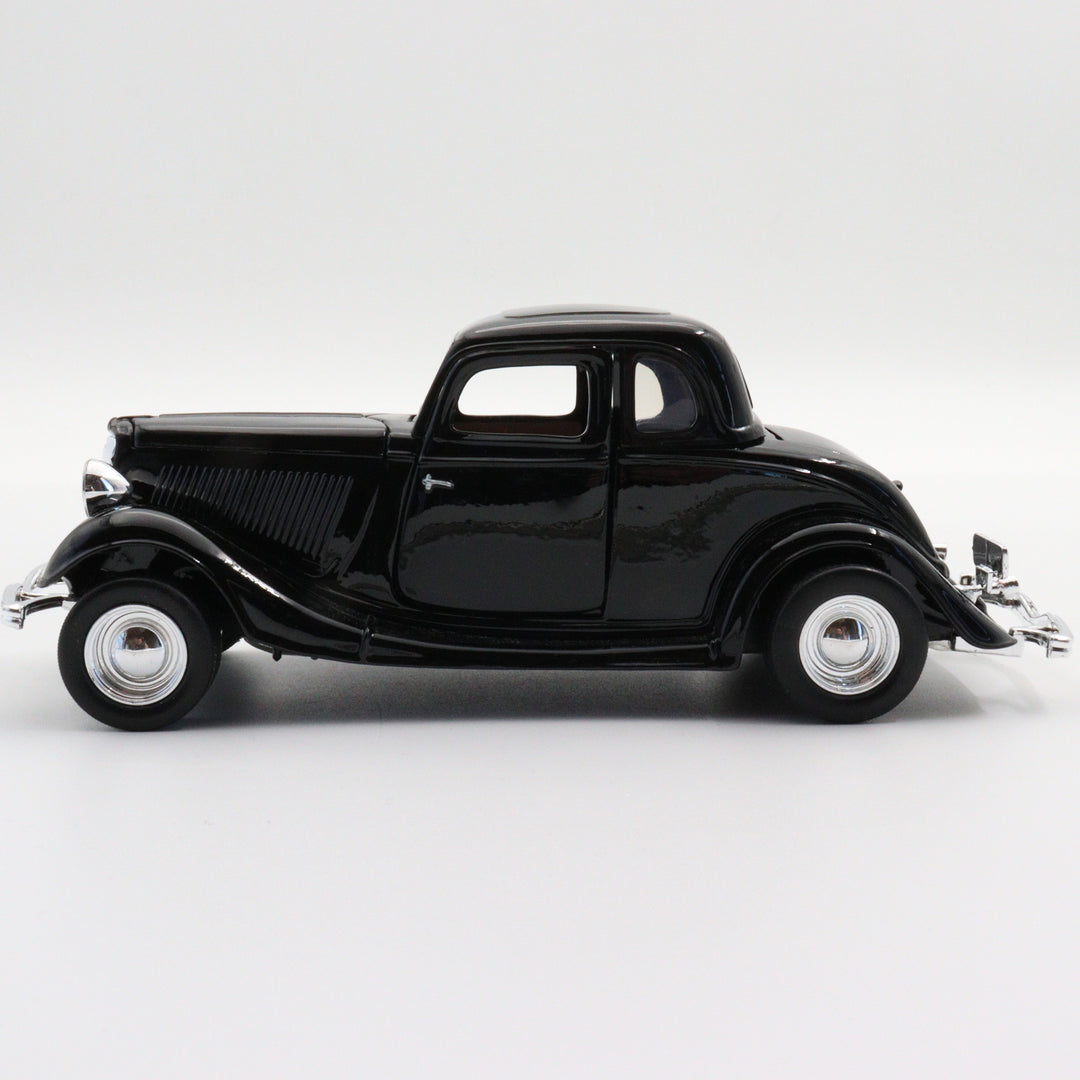1932 Ford Coupe|Scale 1:24 Diecast Vintage Model Car|Classic Old Car|Collectible Metal Black Car for Collectors|Nostalgic Gift for Grandad