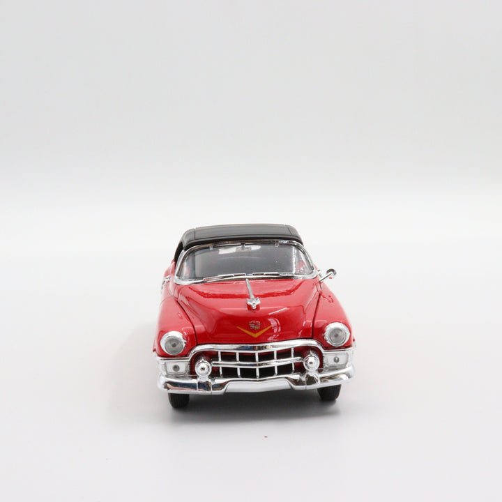 Welly 1953 Cadillac Eldorado|Scale 1:24 Diecast Vintage Car|Classic Model Car|Collectible Metal Red Car for Collectors|Birthday Gift for Dad