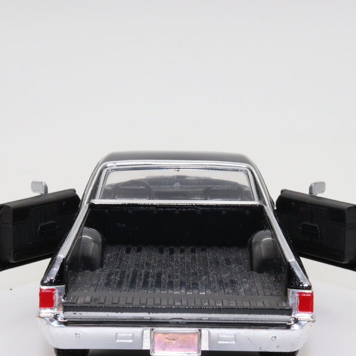 NewRay 1970 Chevrolet EI Camino SS|Muscle Car Collection|Vintage Model Car for Collectors|Classic Metal Car|Scale 1/24 Black Diecast Car