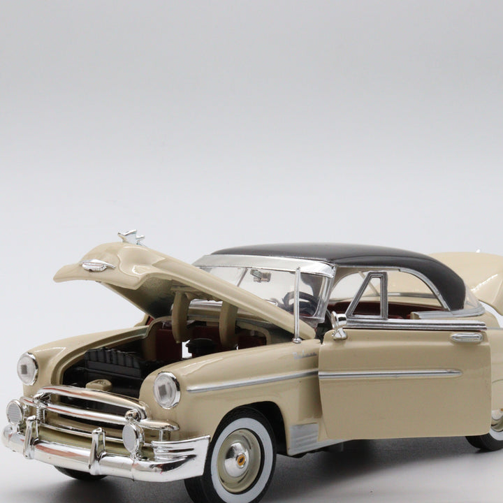 1950 Chevrolet Belair|Scale 1/24 Beige Diecast Car|Vintage Model Old Car for Collectors|Classic Metal Car for Collection|Fathers Day Gift