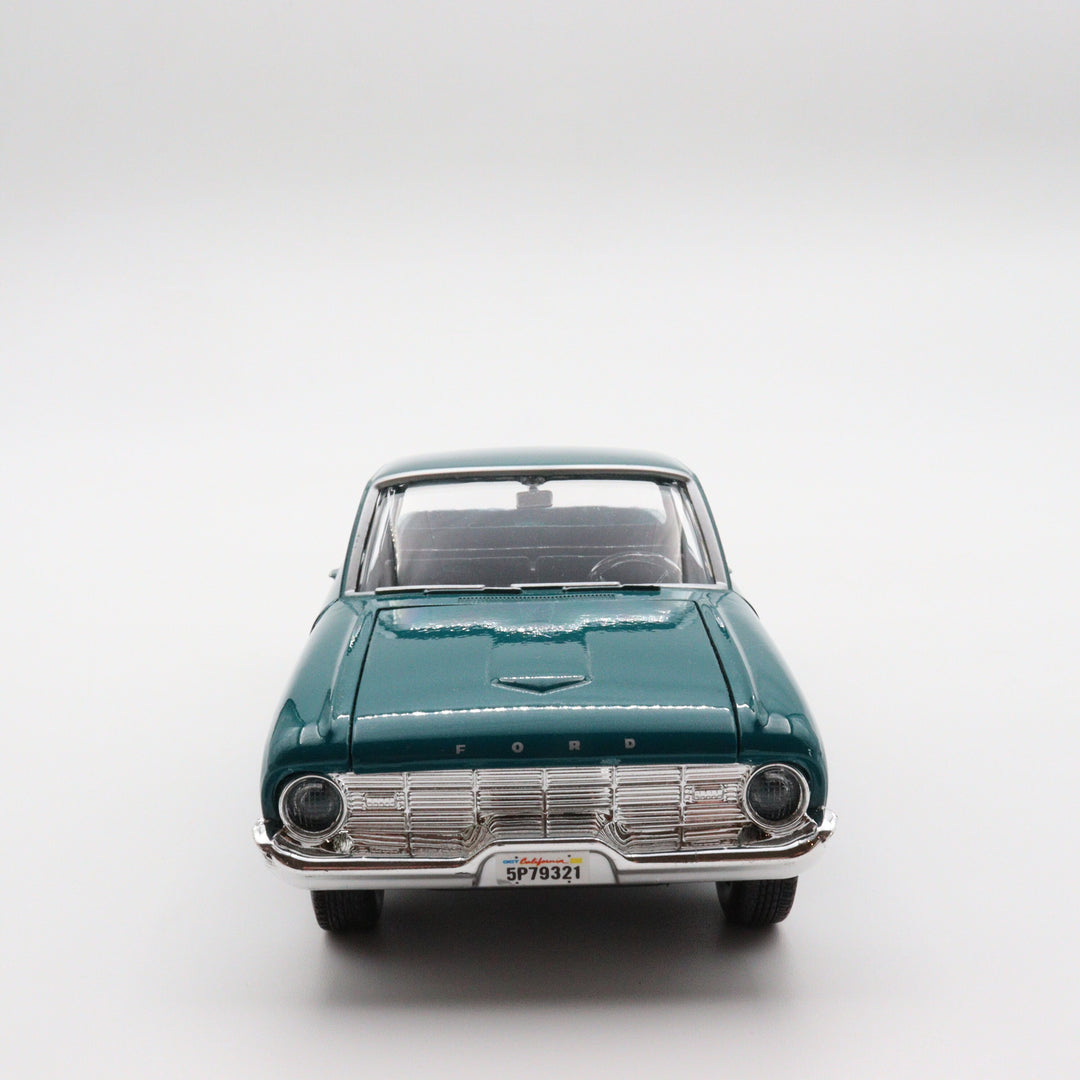 Motormax 1960 Ford Ranchero|Scale 1/24 Green Diecast Car|Vintage Pickup Model Car for Collectors|Classic Metal Collection Car|Gift for Dad