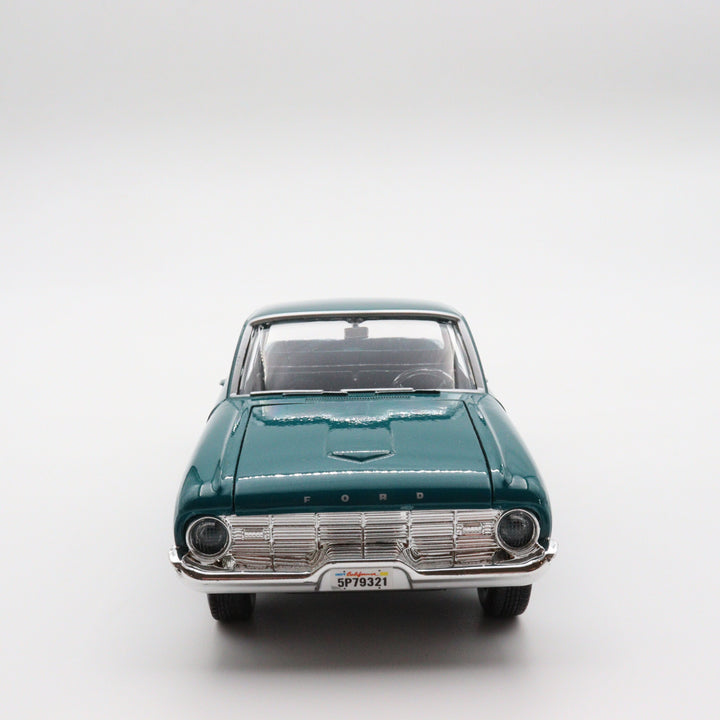 Motormax 1960 Ford Ranchero|Scale 1/24 Green Diecast Car|Vintage Pickup Model Car for Collectors|Classic Metal Collection Car|Gift for Dad
