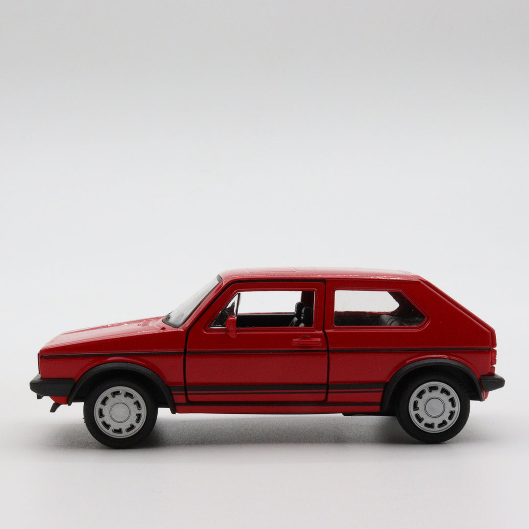 Volkswagen Golf I GTI|Red Diecast Car|Vintage Model Pull Back Car for Collectors|Classic Metal Collection Car for Father|Nostalgic Gift
