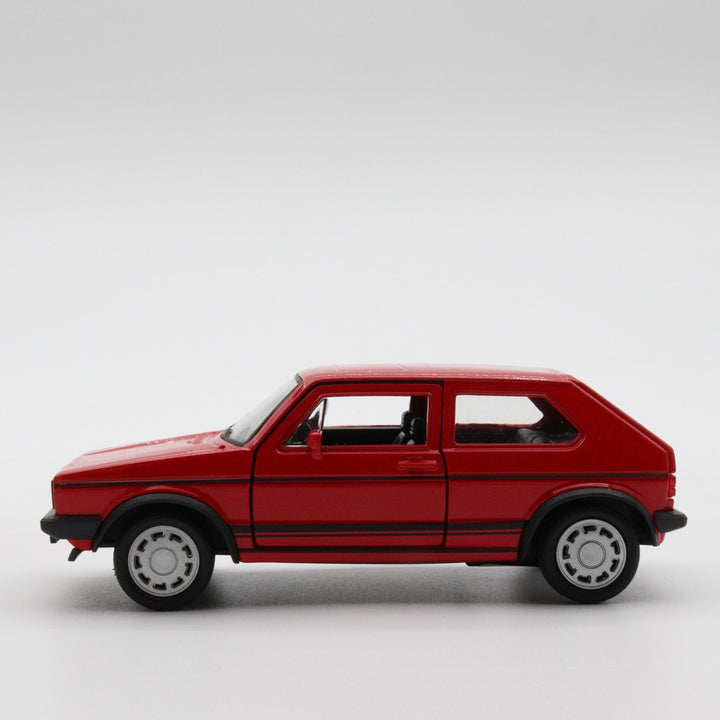 Volkswagen Golf I GTI|Red Diecast Car|Vintage Model Pull Back Car for Collectors|Classic Metal Collection Car for Father|Nostalgic Gift