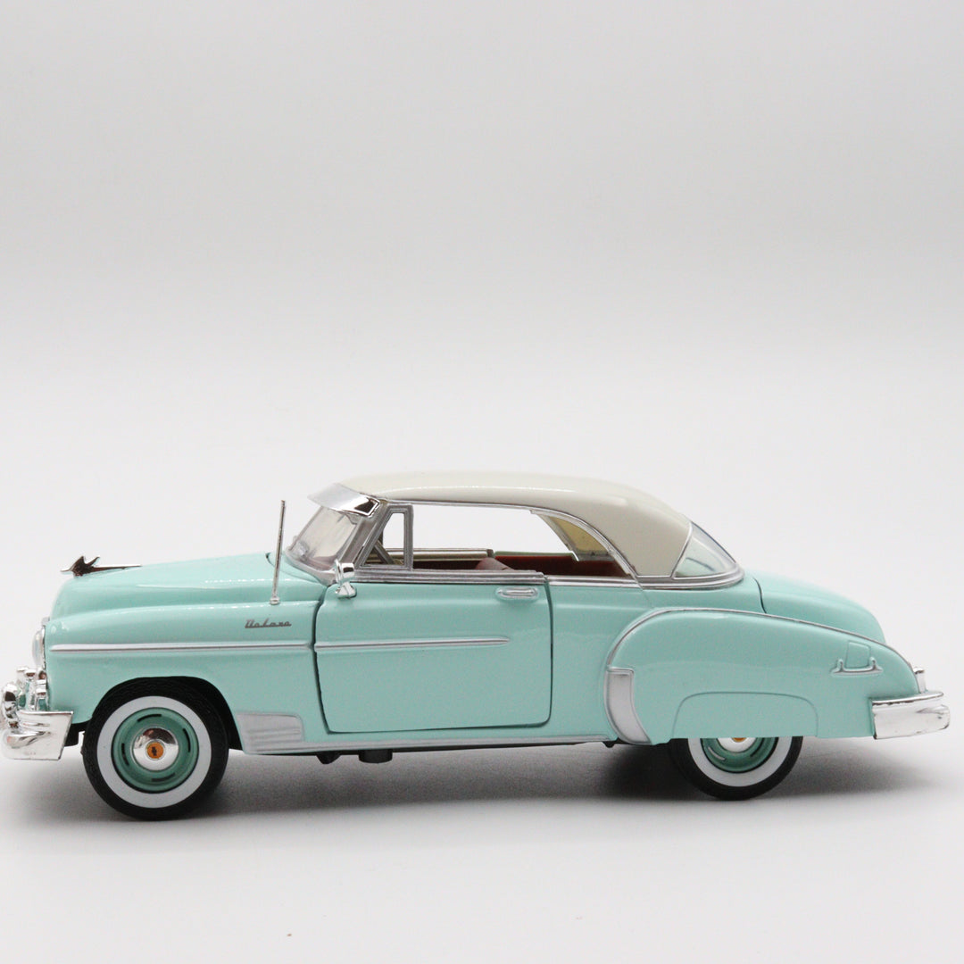 1950 Chevrolet Belair|Scale 1/24 Blue Diecast Car|Vintage Model Car for Collectors|Classic Old Metal Collection Car|Gift for Dad|Toy for Boy