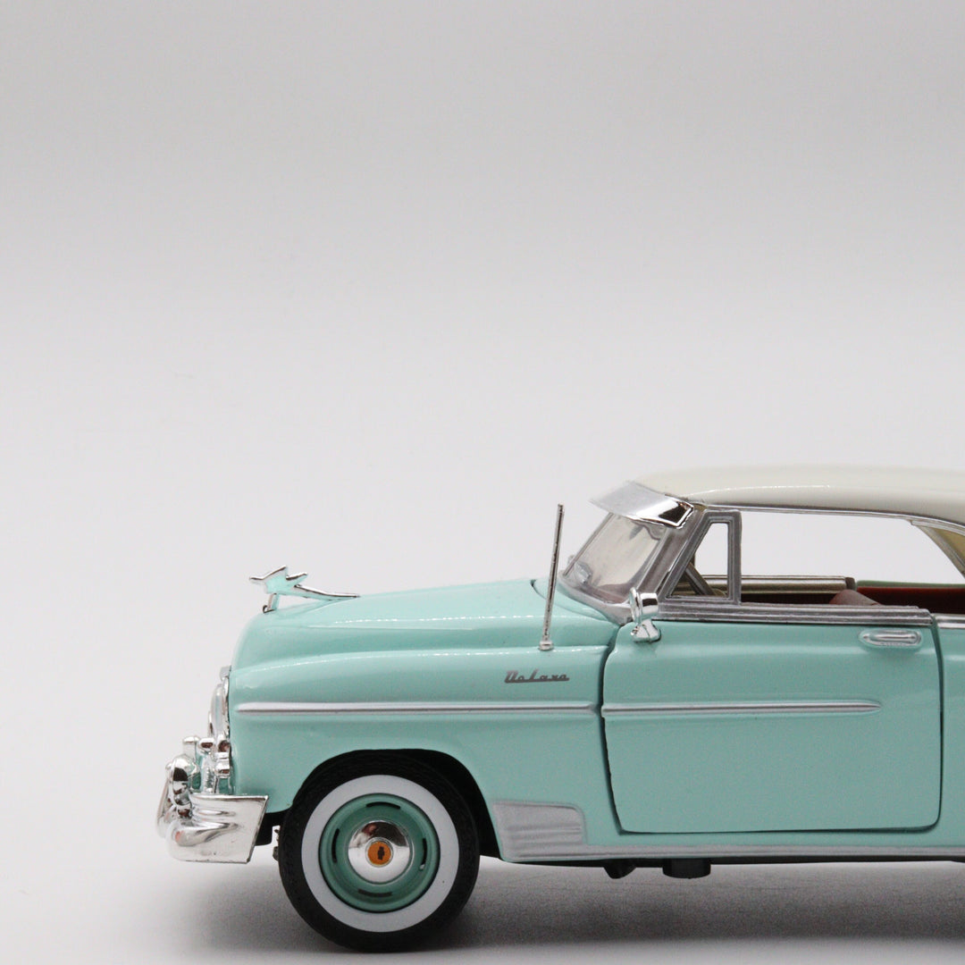 1950 Chevrolet Belair|Scale 1/24 Blue Diecast Car|Vintage Model Car for Collectors|Classic Old Metal Collection Car|Gift for Dad|Toy for Boy