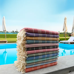 Personalized Turkish Beach Towel|Turkish Blanket|Bridesmaid Beach Peshtemal Gift|Custom Name Pool Towel|Embroidered Bath Towel for Women