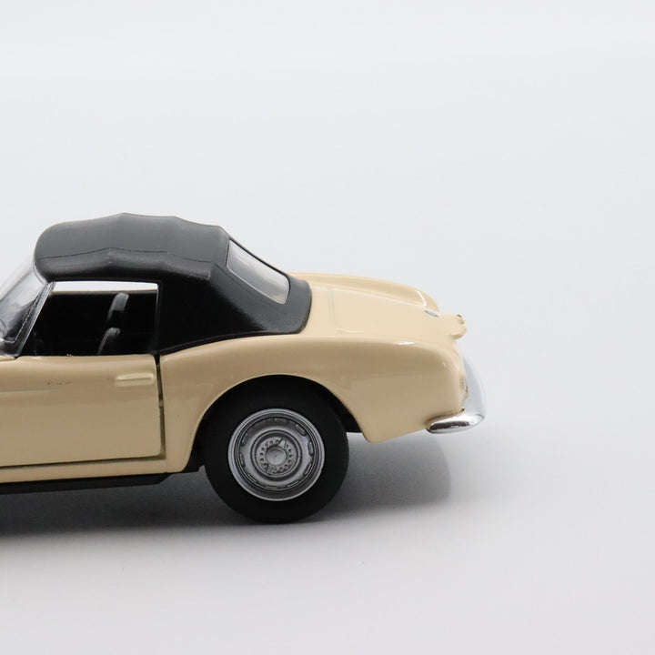 Welly 1956 BMW 507|Diecast Model Car for Collectors|Vintage Model Cream Color Car|Classic Old Metal Two Door Coupe Car|Father Christmas Gift