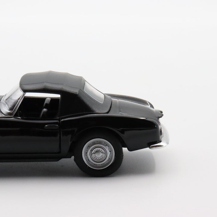 Welly 1956 BMW 507 Model Car|Diecast Car for Collectors|Classic Two Door Car|Coupe Pull Back Car Toy for Boys|Metal Black Car|Gift for Dad