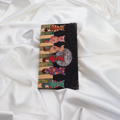 Frida Khalo Woven Notebook|Cute Cat Fabric Journal|Love Design Handy Notebook|Handmade Ofiice Accesories|Scrapbook Journal|Travel Notebook