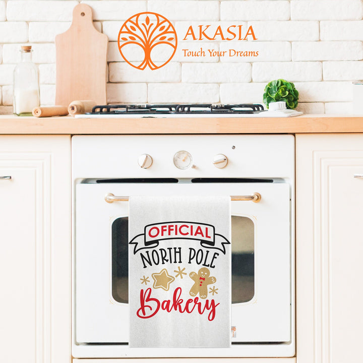 Christmas Kitchen Towel|Cozy Dishcloth|Decorative Dish Cloth|Farmhouse Tea Towel|Cooking Reusable Towel|Winter Hand Towel