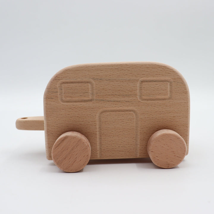 Wooden Caravan Piggy Bank|Wooden Handmade Coin Bank|Rustic Money Saving Duo|Money Box Car Toy for Kid|Baby Shower Gift|Xmas Gift