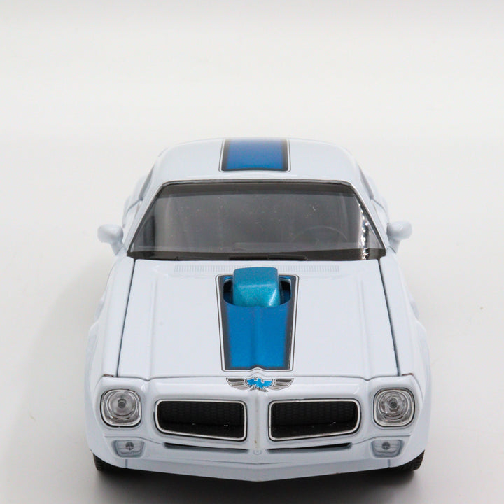 1970 Pontiac Firebird|Scale 1/24 Vintage Diecast for Collectors|Classic Model Car|Collectible Metal Car|Old White Car|Nostalgic Gift for Dad