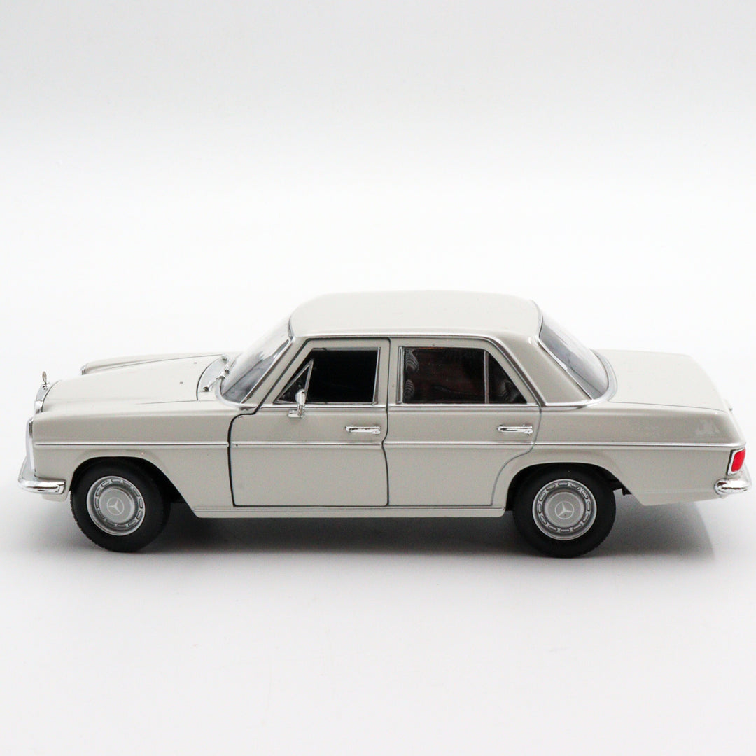 Welly Mercedes Benz 220 Model Car|Vintage Model Collectible Car|Old Classic White Metal Model Toy|Scale 1/24 Diecast Car Collection for Men