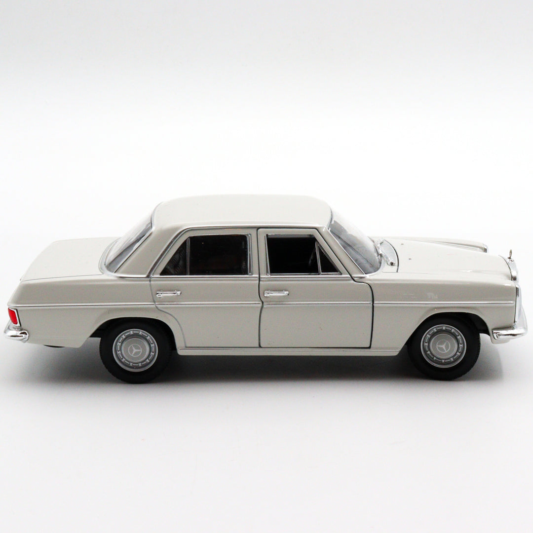 Welly Mercedes Benz 220 Model Car|Vintage Model Collectible Car|Old Classic White Metal Model Toy|Scale 1/24 Diecast Car Collection for Men