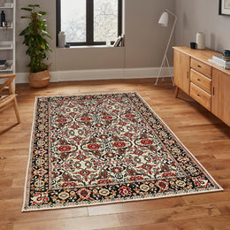 Kilim Pattern Rug|Ethnic Carpet|Farmhouse Floor Covering|Rug Design Machine-Washable Rug|Rustic Non-Slip Carpet|Anatolian Carpet