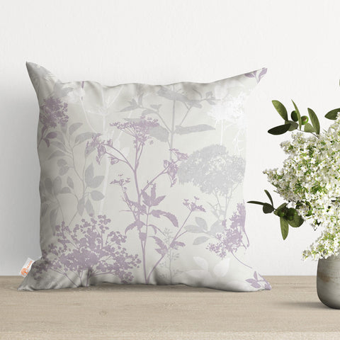 Pale Color Flowers Pillow Cover|Summer Trend Cushion Case|Floral Home Decor|Decorative Cushion Cover|Farmhouse Style Pillow Case