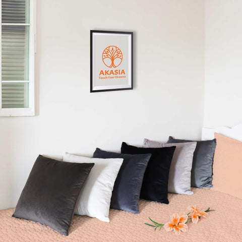 Velvet Pillow Cover|Decorative Cushion Case|Gray Cushion Case|Velvet Lumbar Pillow Case|Soft Cushion Cover|Cozy Home Decor|Gift for Her