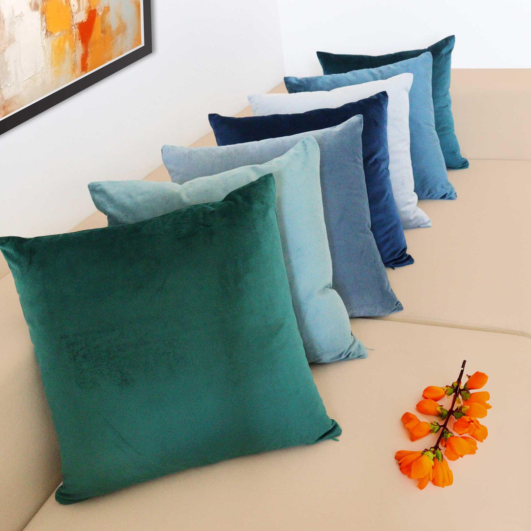 Velvet Pillow Cover|Decorative Cushion Case|Gray Cushion Case|Velvet Lumbar Pillow Case|Soft Cushion Cover|Cozy Home Decor|Gift for Her