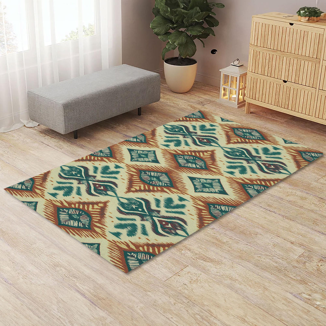 Geometric Carpet|Terracotta Decor|Fringed Carpet|Rectangle Carpet|Stylish Area Rug|Rug Design Carpet|Aztec Floor Mat|Southwestern Rug