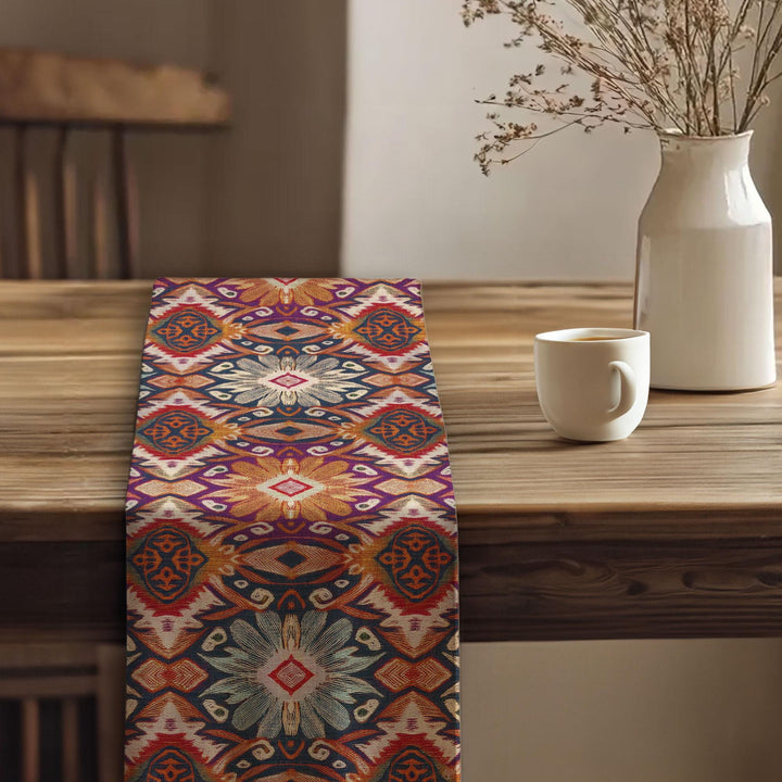 Boho Luxe Runner|Traditional Runner|Rug Design Runner|Rustic Tribal Decor|Southwestern Runner|Tribal Look Runner|Southwestern Decor