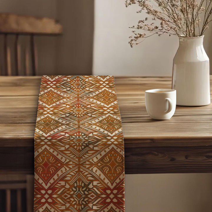 Rug Design Runner|Rustic Tribal Decor|Aztec Home Decor|Boho Luxe Runner|Tribal Look Runner|Traditional Runner|Southwestern Runner