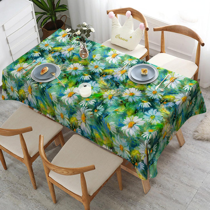 Summer Table Cover|Farmhouse Table Top|Spring Home Decor|Floral Table Cover|Printed Tablecloth|Colorful Table|Summer Tablecloth