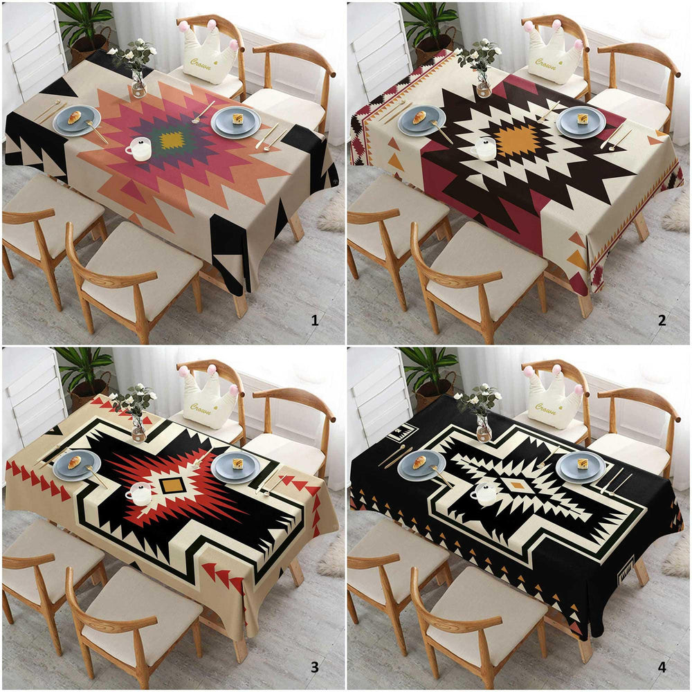 Aztec Terracotta Table Top|Kilim Home Decor|Rustic Home Decor|Southwestern Table|Aztec Print Table|Farmhouse Style Gift|Rug Tablecloth