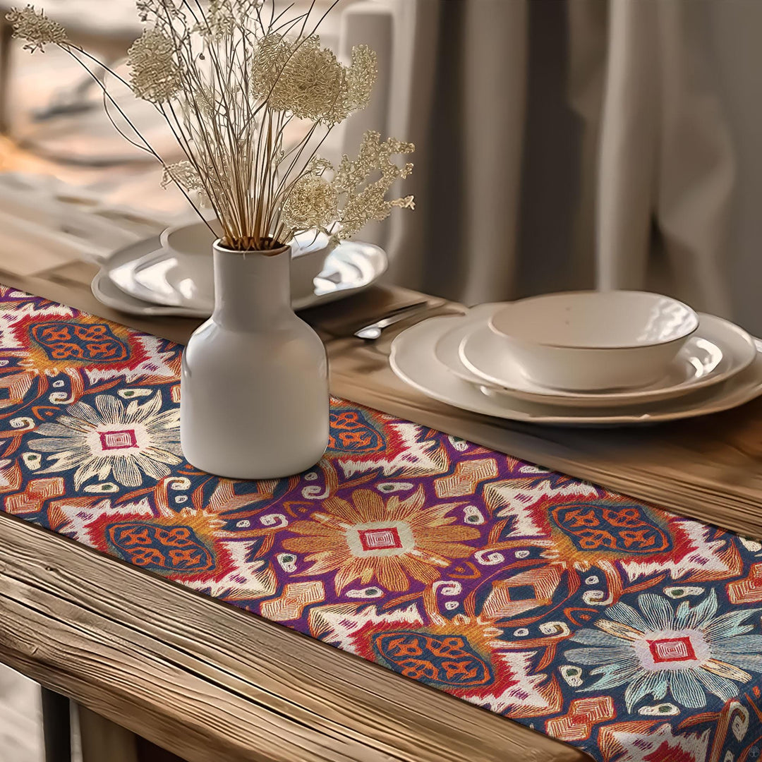 Boho Luxe Runner|Traditional Runner|Rug Design Runner|Rustic Tribal Decor|Southwestern Runner|Tribal Look Runner|Southwestern Decor