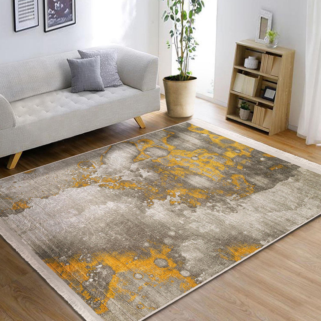 Modern Abstract Rug|Abstract Floor Rug|Rustic Non-slip Mat|Unique Design Area Rug|Art-inspired Carpet|Living Room Carpet|Contemporary Rug