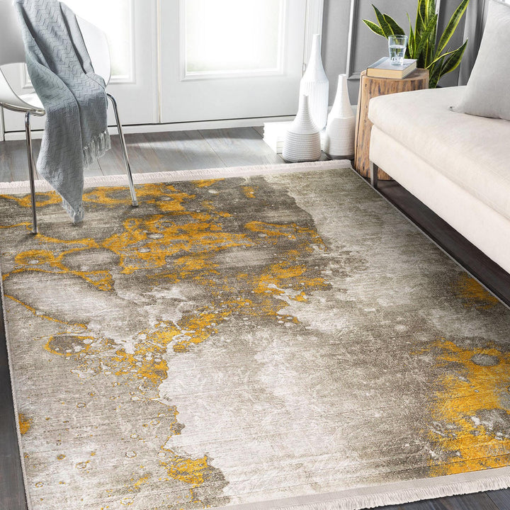 Modern Abstract Rug|Abstract Floor Rug|Rustic Non-slip Mat|Unique Design Area Rug|Art-inspired Carpet|Living Room Carpet|Contemporary Rug