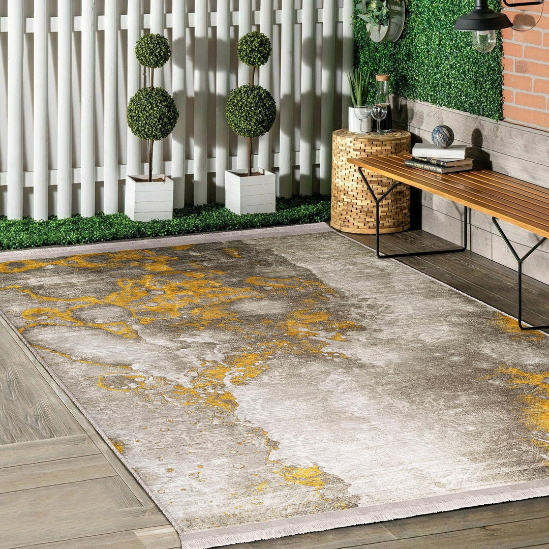 Modern Abstract Rug|Abstract Floor Rug|Rustic Non-slip Mat|Unique Design Area Rug|Art-inspired Carpet|Living Room Carpet|Contemporary Rug