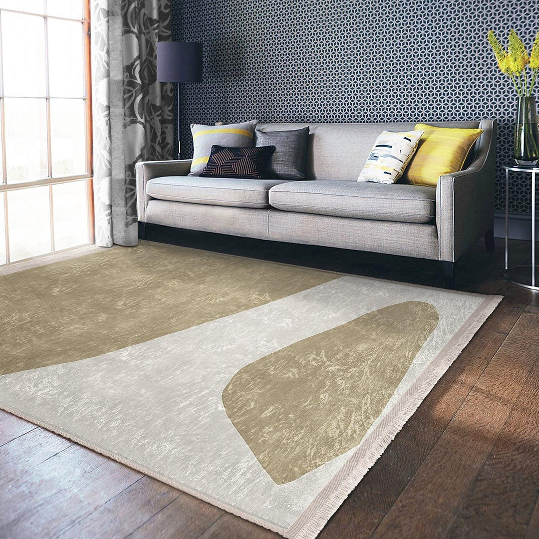 Boho Design Rug|Abstract Carpet|Statement Rug|Art-inspired Carpet|Abstract Floor Rug|Unique Design Rug|Non-slip Rug|Multi-purpose Carpet