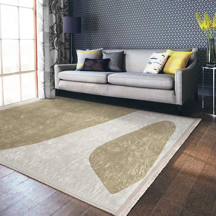 Boho Design Rug|Abstract Carpet|Statement Rug|Art-inspired Carpet|Abstract Floor Rug|Unique Design Rug|Non-slip Rug|Multi-purpose Carpet