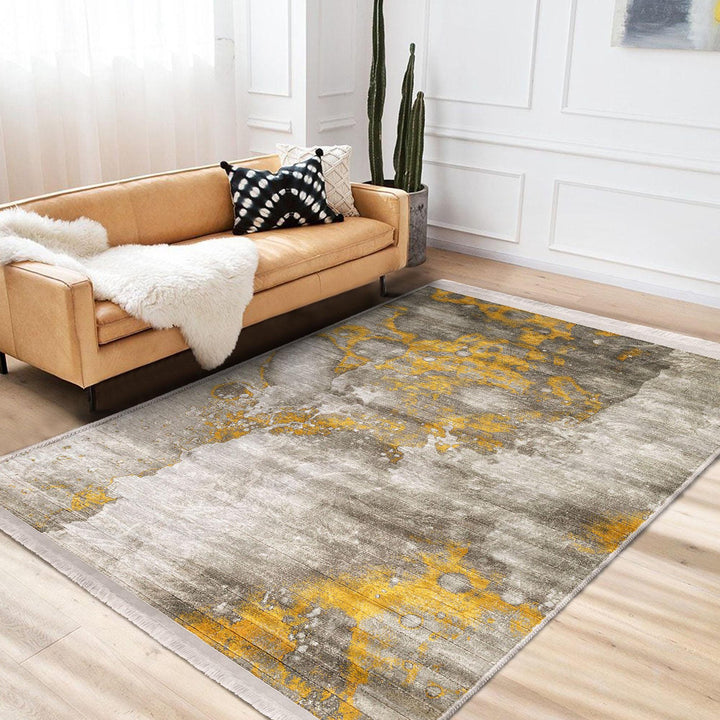Modern Abstract Rug|Abstract Floor Rug|Rustic Non-slip Mat|Unique Design Area Rug|Art-inspired Carpet|Living Room Carpet|Contemporary Rug