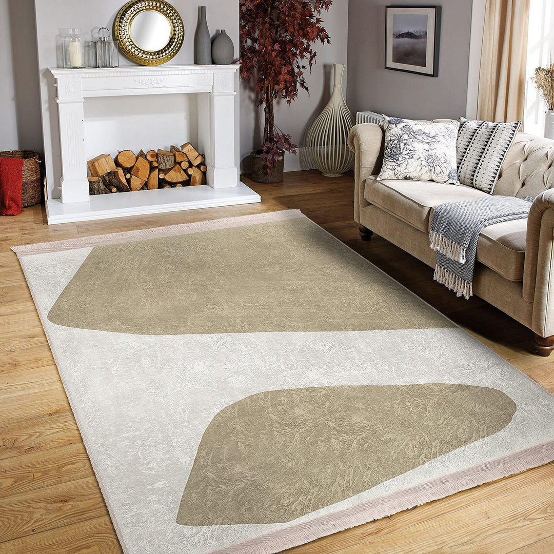 Boho Design Rug|Abstract Carpet|Statement Rug|Art-inspired Carpet|Abstract Floor Rug|Unique Design Rug|Non-slip Rug|Multi-purpose Carpet