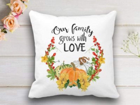 Fall Pillow Cover|Autumn Cushion Cover|Decorative Fall Pillow Case | Fall Home Decor | Housewarming Gift|Fall Realtor Gift|Autumn Cover Only