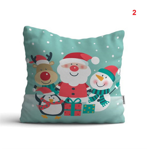 Christmas Pillow Cover|Christmas Cushion Case|Winter Decorative Pillowcase|Xmas Home Decor|Xmas Gift Ideas|Rustic Pillow Covers|Pillow Case
