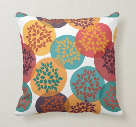 Fall Trend Pillow Covers|Autumn Cushion Case|Orange Leaves Throw Pillow|Decorative Home Decor|Housewarming Farmhouse Outdoor Pillow Case