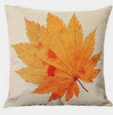 Fall Trend Pillow Cover | Autumn Cushion Case |Orange Leaves Throw Pillow |Autumn Tree Home Decor|Housewarming Farmhouse Autumn Pillow Case