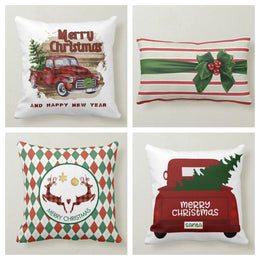 Christmas Pillow Cover|Christmas Cushion Case|Decorative Winter Pillow Case|Xmas Decoration|Xmas Gift Ideas|Xmas Ornaments|Xmas Pillow Cover