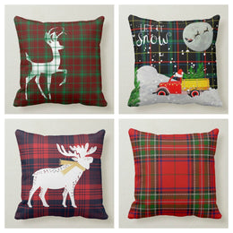 Christmas Pillow Cover|Christmas Cushion Case|Winter Decorative Pillowcase|Xmas Decoration|Xmas Gift Ideas|Outdoor Pillow|Xmas Pillow Cover