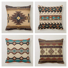 Aztec Home Decor Pillowtop|Farmhouse Rug Pillow|Sofa Pillow Top|Porch Pillow Sham|Aztec Modern Pillow|Southwest Decor|Outdoor Pillow Sham