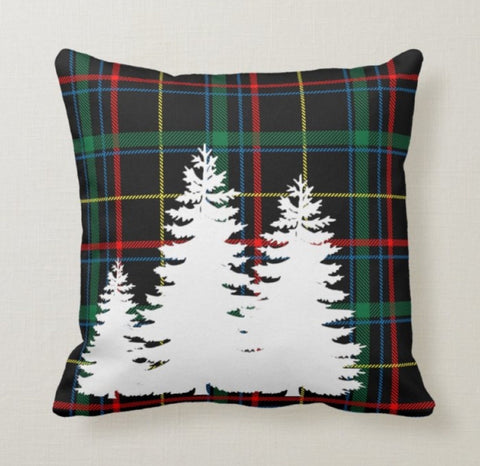 Christmas Pillow Cover|Christmas Cushion Case|Winter Decorative Pillow Case|Xmas Decoration|Xmas Gift|Xmas Tree Pattern|Xmas Pillow Cover