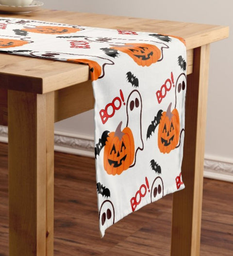 Fall Trend Table Runner|High Quality Pumpkin Table Runner|Orange Home Decor|Farmhouse Table Decor|Autumn Decor|Pumpkin Runner Tablecloth