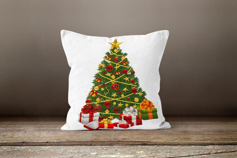 Christmas Pillow Cover|Xmas Gift Decor|Decorative Winter Pillow Case|Xmas Tree Throw Pillow|Xmas Gift Ideas|Christmas Sleigh Pillow Cover