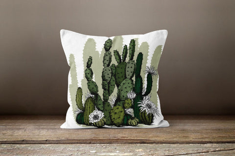 Cactus Pillow Cover|Cactus Cushion Case|Decorative Pillow Case|Boho Bedding Home Decor|Housewarming Gift|Floral Colorful Throw Pillow Case