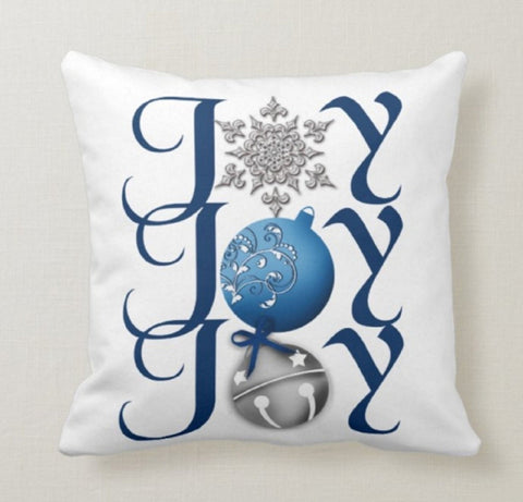 Christmas Pillow Cover|Xmas Cushion Case|Winter Trend Home Decor|Xmas Gift Ideas|Joy Throw Pillow Cover|Christmas Tree Ornament Pillows