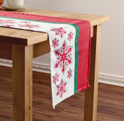 Christmas Table Runner|High Quality Xmas Table Runner| Red Green Home Decor | Farmhouse Table Decor|Winter Decor|Christmas Runner Tablecloth