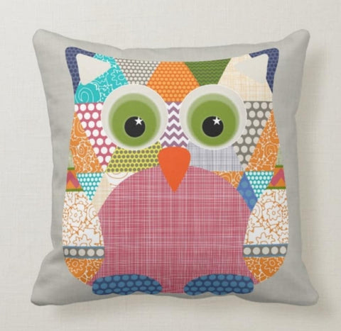 Kids Pillow Cover|Decorative Lumbar Pillow|Summer Trend Cushion|Kids Bedding Home Decor|Housewarming Cushion Case|Colorful Throw Pillow Top